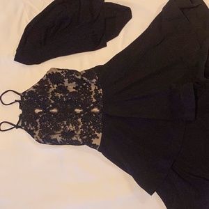 Semi Formal Dress with Shrug